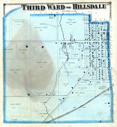 Hillsdale - Ward 3, Hillsdale County 1872